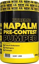 Pre Workout supplementen NAPALM Pre-contest pumped 350 g Cherry - Lemon