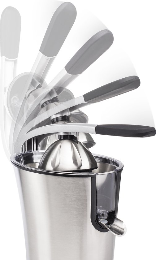 Princess Master Juicer Pro 201860 - Elektrische Citruspers - Sinaasappelpers - Fruitpers - Professioneel - 300 Watt - RVS perskegel - instelbaar pulpfilter van Merkloos — afbeelding 5