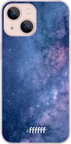 6F hoesje - geschikt voor iPhone 13 Mini -  Transparant TPU Case - Perfect Stars #ffffff