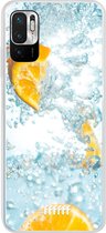 6F hoesje - geschikt voor Xiaomi Redmi Note 10 5G -  Transparant TPU Case - Lemon Fresh #ffffff