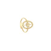 Michelle Bijoux Ring morning star crystal dots JE13497