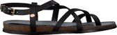 Fred de la Bretoniere 170010102 Frs0654 Sandalen - Dames - Zwart - Maat 40