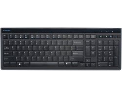 Kensington Advance Fit Slim Draadloos Toetsenbord - AZERTY Belgische Layout - Zwart