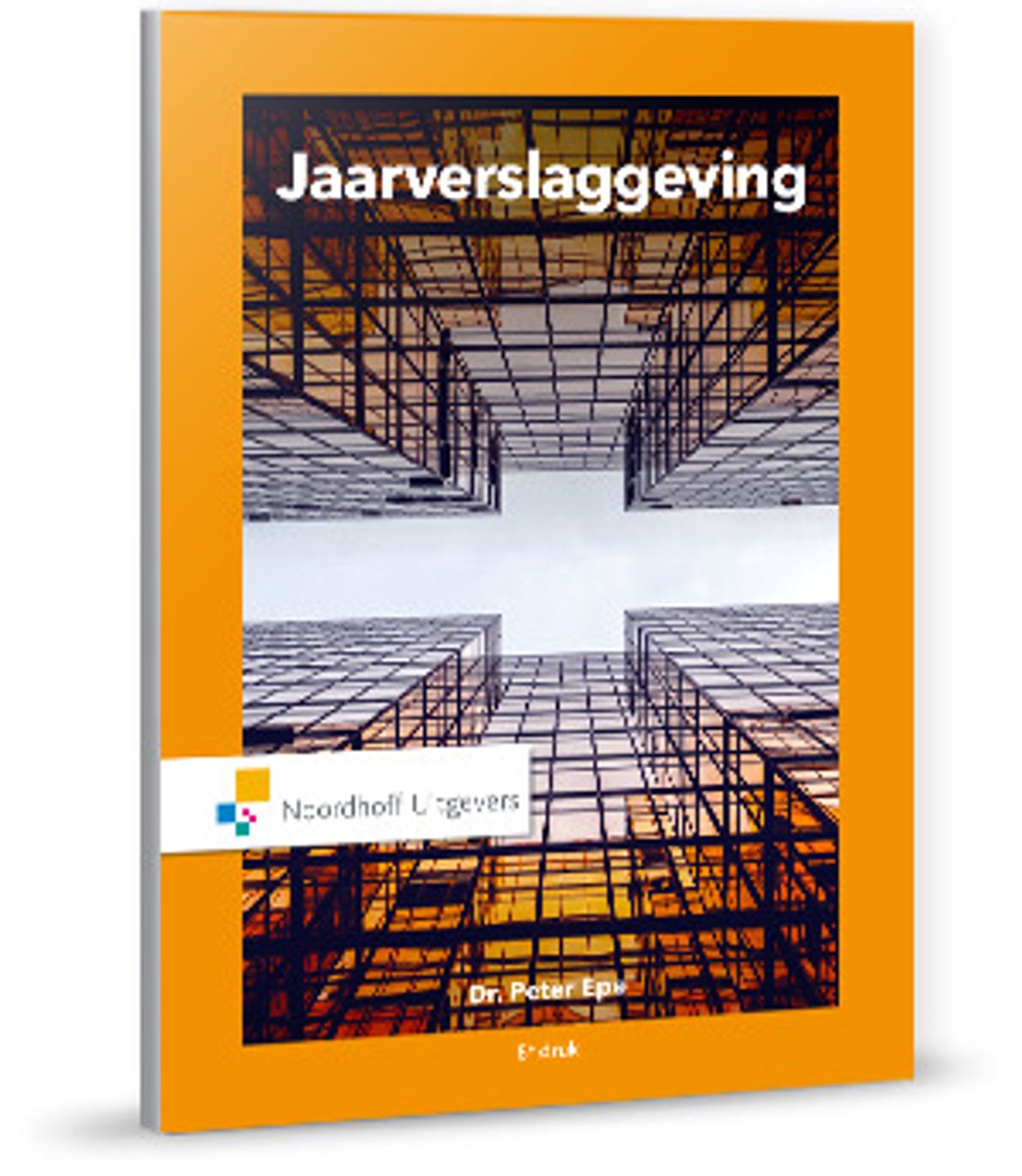 Omslag van Jaarverslaggeving