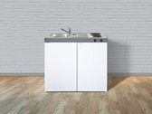 Minikeuken BeNeLux Stengel Easyline 100 met koelkast en elektrische kookplaat kitchenette