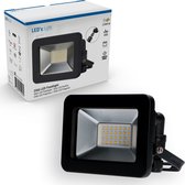Proventa EasyFix LED Breedstraler voor buiten & binnen - IP65 - 2200 lm - Zwart