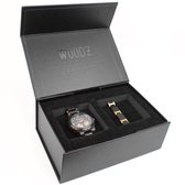 BLACK BOX | Hilgot | Automatische houten horloge | houten armband