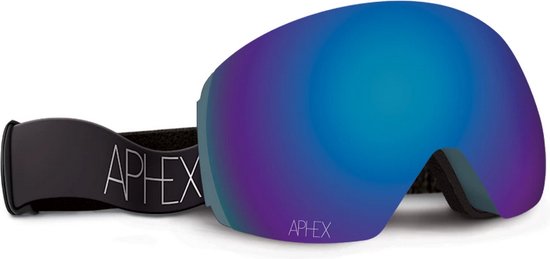 Uitbarsten Tether schotel Aphex Skibril Styx Matt Petrol - Revo Blue | bol.com