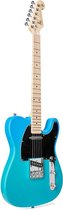 SX Telecaster Modern Series - Elektrische gitaar - Blue Glow - inclusief gigbag en kabel