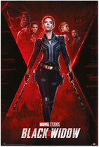 Grupo Erik Marvel Black Widow  Poster - 61x91,5cm