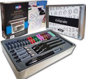 Zieler Kalligrafie Pennen Set - Uitgebreide, 31-Delige Kalligrafie Set - Premium Kalligrafiepennen voor Beginners en Gevorderden - Ook Geschikt Als Cadeau