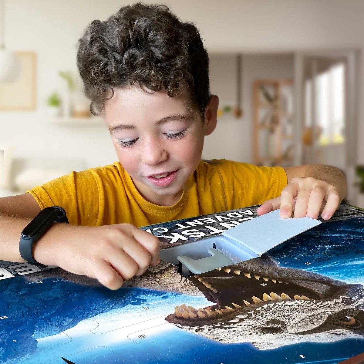 Calendrier De L'Avent Dinosaure CRAZE DINOREX - 24 Surprises Dont 5 Figurines, Puzzles, Jeux, Pour Enfants 3+ - 7