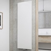 Designradiator New York merk Schultevoor de badkamer of andere ruimtes in huis, middenaansluiting, 180x60 cm, 1070 Watt, alpine-wit, design-verwarmingselement voor 2 buizen: H032020 04