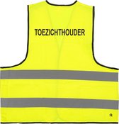 Veiligheidsvest - Veiligheidshesje - TOEZICHTHOUDER - one size - Specialties By EIZOOK