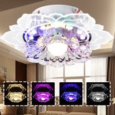 Moderne kristallen LED woonkamer plafond lamp