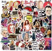 Vampire Buffy- Sticker pakket 50 stuks van de bekende Amerikaanse tv serie