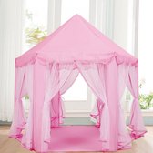 Roze Kinderspeeltent-Kinder Speeltent-Speelkasteel Kinderen-Prinses speeltent-Kasteel