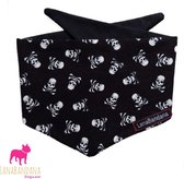 Hondenbandana | Knoopbandana | Doodskop maat M