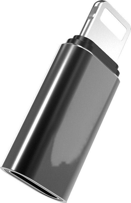 Usb C naar Lightning Adapter Mini Adapter Usb C to Lightning Zwart