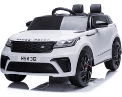 Range Rover Velar 12V Elektrische kinderauto accu voertuig auto voor kinderen met afstandbediening Wit
