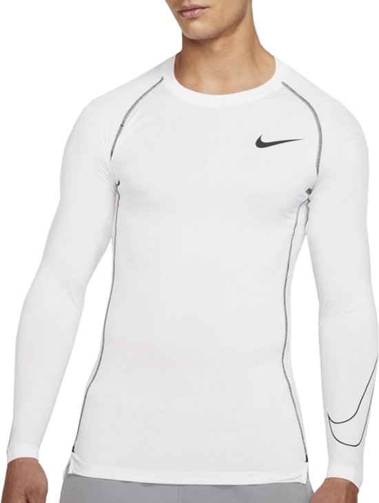 Nike Pro Dri-FIT Tight Sportshirt Heren - Maat M