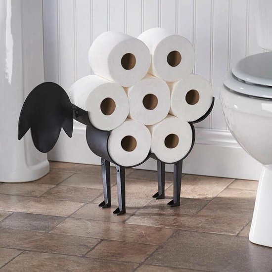 Sens Design schaap toiletrolhouder – wc rolhouder – staand