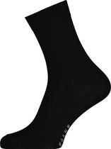 FALKE Cotton Touch damessokken - katoen - zwart (black) - Maat: 39-42