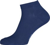 FALKE Happy dames enkelsokken (2-pack) - katoen - kobalt blauw (royal blue) - Maat: 39-42