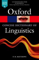Concise Oxf Dictionary Of Linguistics 3E