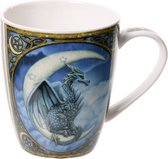 Mug en porcelaine Lisa Parker avec dragon