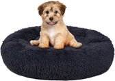 Lupio Warm Hondenbed Zacht Kussen - Lange Pluche Kennel Ronde Pluizige Kattenmat - Comfortabel Slaapkussen Wasbaar Warm