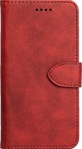 iPhone Xr leren portemonnee hoesje - PU leer - Pasjes - Wallet case - Book case - Opbergruimte - Telehoesje - Nederland - Kwaliteit - Goed - 5 kleuren - Zwart - Donker blauw - Donker bruin - Cognac - Rood