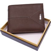 Safekeepers - portemonnee heren - heren portemonnee -portefeuille heren - portefeuille homme bruin