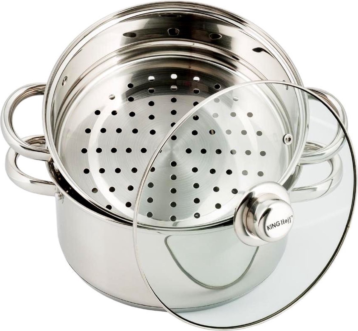 Top Choice - stoompan - 24 cm - rvs - alle warmtebronnen