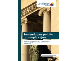 Teniendo por púlpito un simple cajón