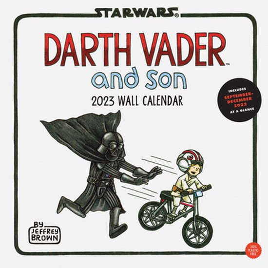 Darth Vader And Son 2023 Wall Calendar Jeffrey Brown 9781797202891 Darth Vader And Son 2023 Wall Calendar Jeffrey Brown 9781797202891