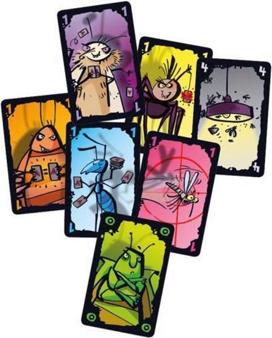 Thumbnail van een extra afbeelding van het spel Spellenbundel - Kaartspel - 2 stuks - Saboteur: Het duel & Valse Motten