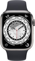 Apple Watch Series 7 - Edition - Titanium - GPS + Cellular - 45 mm - Midnight Sport Band