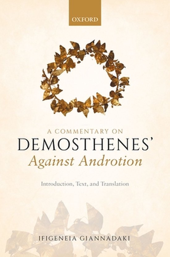 A Commentary on Demosthenes' Against Androtion - cover