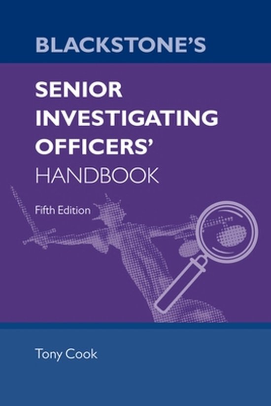 Blackstone's Senior Investigating Officers' Handbook - cover