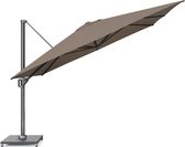 Platinum Zweefparasol Telescope Premium T1 Havanna 350 x 350 cm