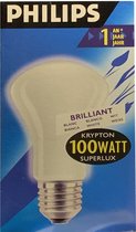 Philips 100W Krypton gloeilamp superflux E27 1280lm E60 1000h