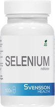 Svensson Selenium Methionine - 100 veganistische tabletten - 200 mcg Selenium