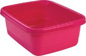 Trend Afwasbak - Vierkant - 40x34x15 cm - 14 liter - Pink