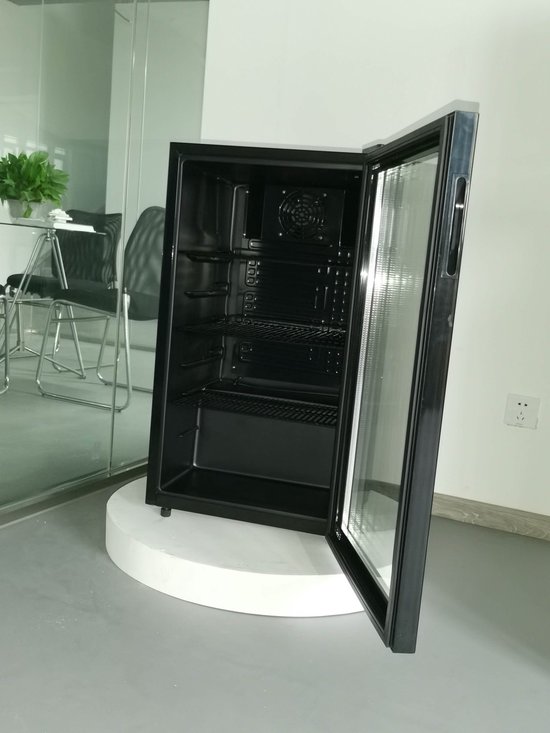Koelkast: KOALD - 68 Liter minibar - koelkast - Horeca - 68 Liter - Glasdeur - Black Edition, van het merk Koald