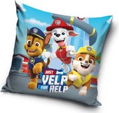 Paw Patrol Chase, Marshall en Rubble Sierkussens - Kussen - 40 x 40 inclusief vulling - Kussen van Polyester - KledingDroom®