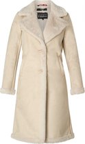 YESTA Winter Outerwear Jas - Sandy White - maat 0(46)
