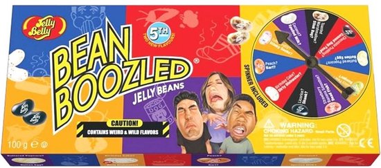 Bean Boozled Challenge - 5e editie - Gezinsspel - Vieze snoepjes - Jelly Beans - Snoepspel - Snoep