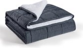 SamYoung® Gewichtsdeken - Wollen Verzwaringsdeken -7Kg - Zachte Zwaartedeken - Weighted blanket - Wollen Verzwaard Deken