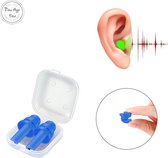 Bouchons d'oreilles d'oreilles - Bouchons d'oreilles - Protection auditive - Anti-bruit - Bouchons d'oreilles - 2 paires